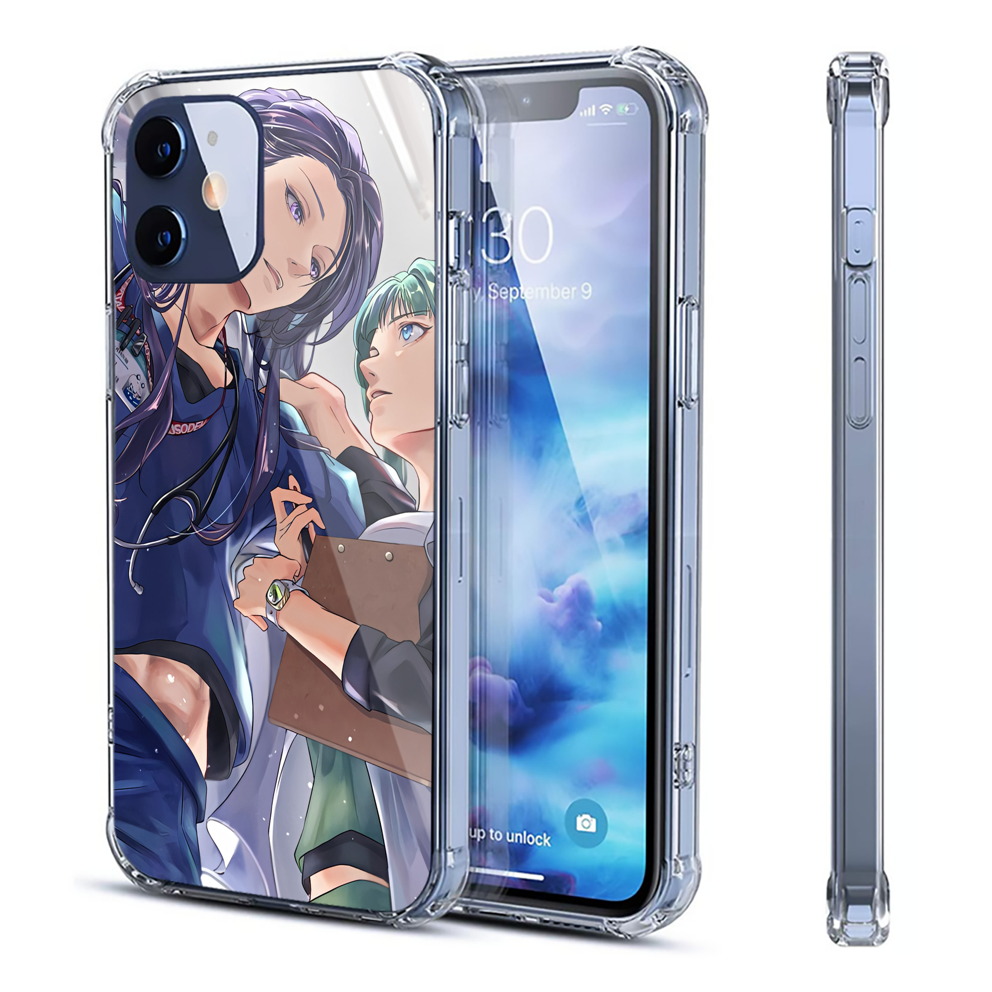 （画像用） 薬屋のひとりごと The Apothecary Diaries 【iPhone 12シリーズ対応】透明スマホケース（クリアソフトケース）